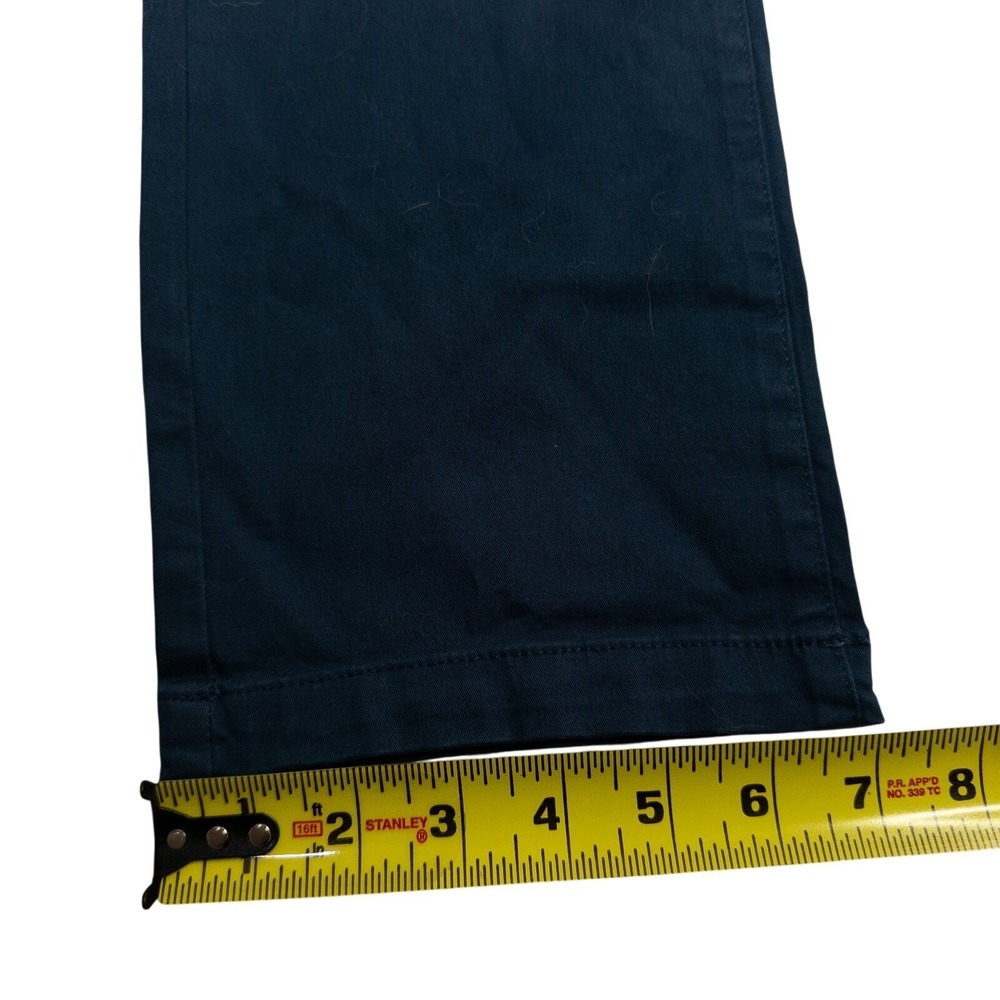 New Southern Proper Mens Thomasville Flat Front Chino Pant Blue 32x34 With Tags - Picture 7 of 7